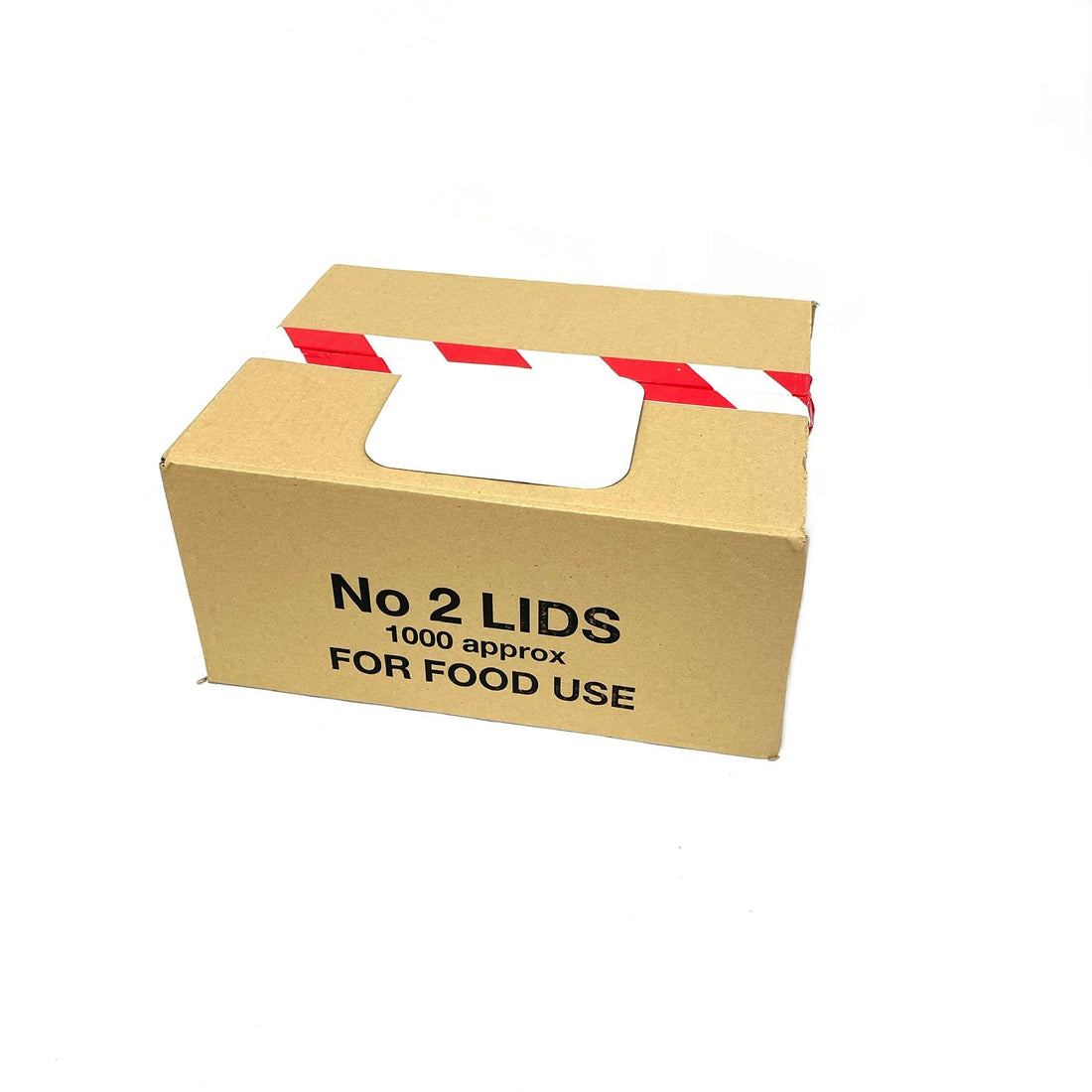  - No2 Two Sided Poly Lids - Life Cleaning & Hygiene Supplies - 4783