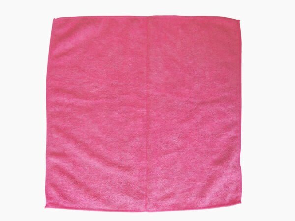 Ramon Hygiene - Optima Proclean Shine General Purpose Microfibre 40cm x 40cm - Life Cleaning & Hygiene Supplies - Red - 783R
