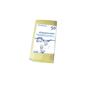 Ramon Hygiene - Optima Yellow All Purpose Cloths - Life Cleaning & Hygiene Supplies - 777Y