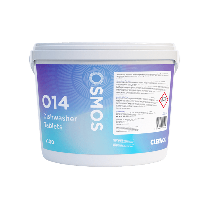 Cleenol - Osmos Dishwasher Tablets - Life Cleaning & Hygiene Supplies - OSM - DTAB - 100