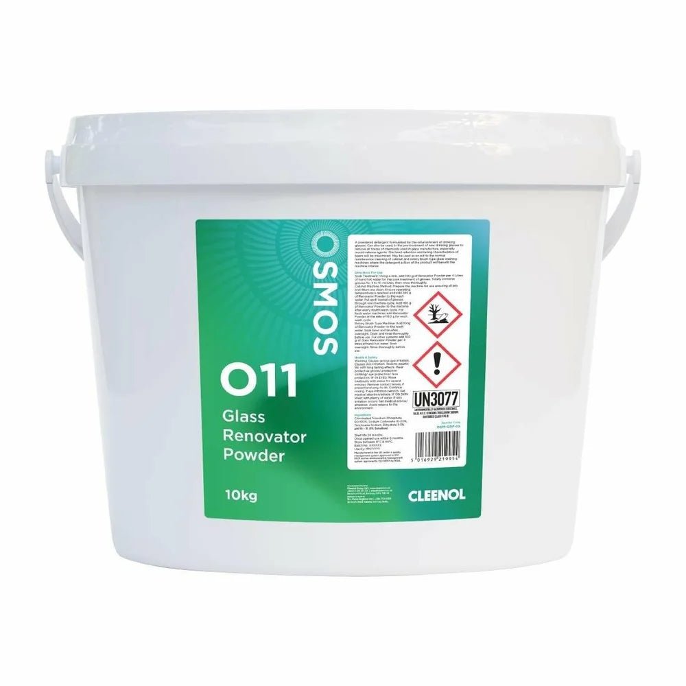 Cleenol - OSMOS Glass Renovator Powder - Life Cleaning & Hygiene Supplies - OSM - GRP - 10