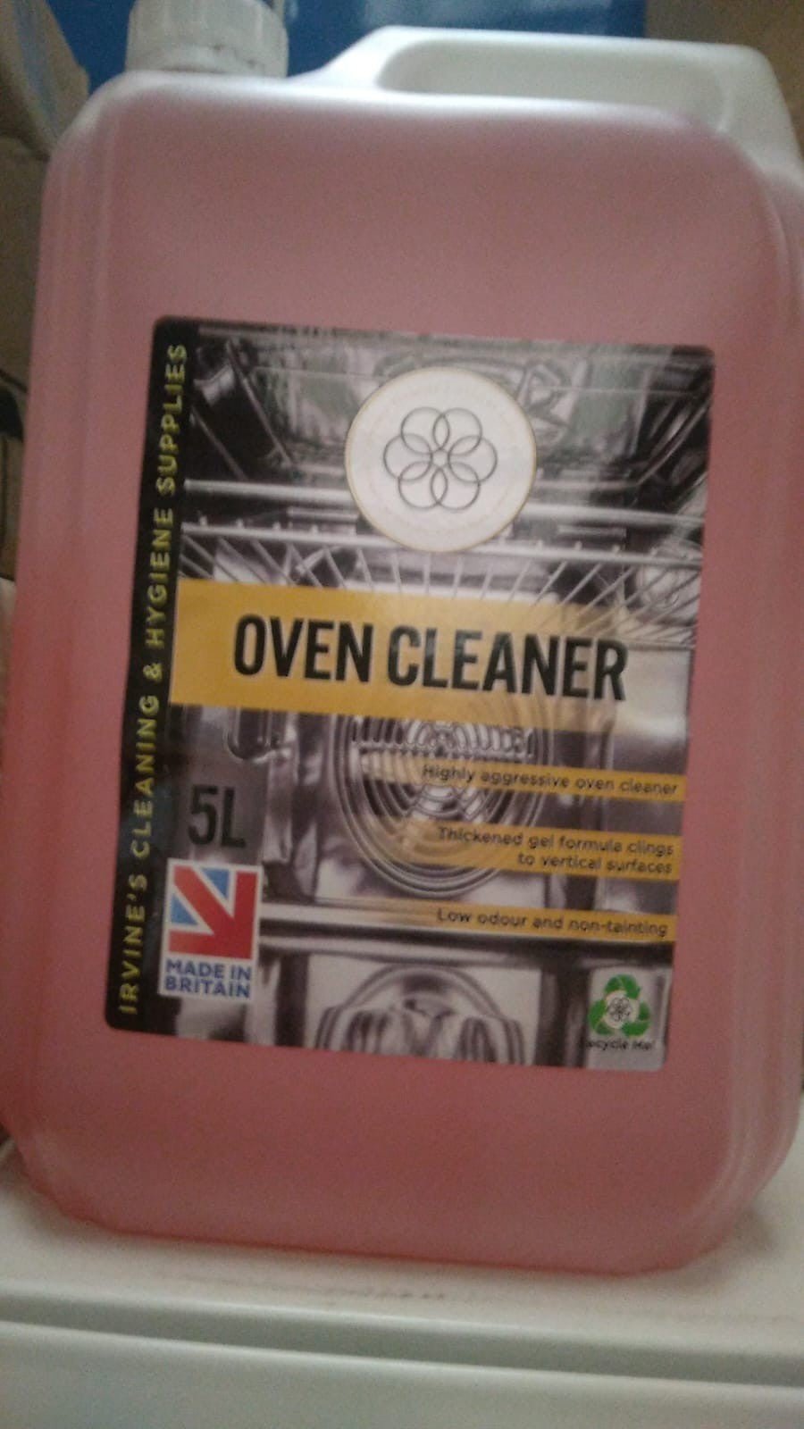 Anglian Chemicals - Oven Cleaner 5L - Life Cleaning & Hygiene Supplies - 61360CIRVINES