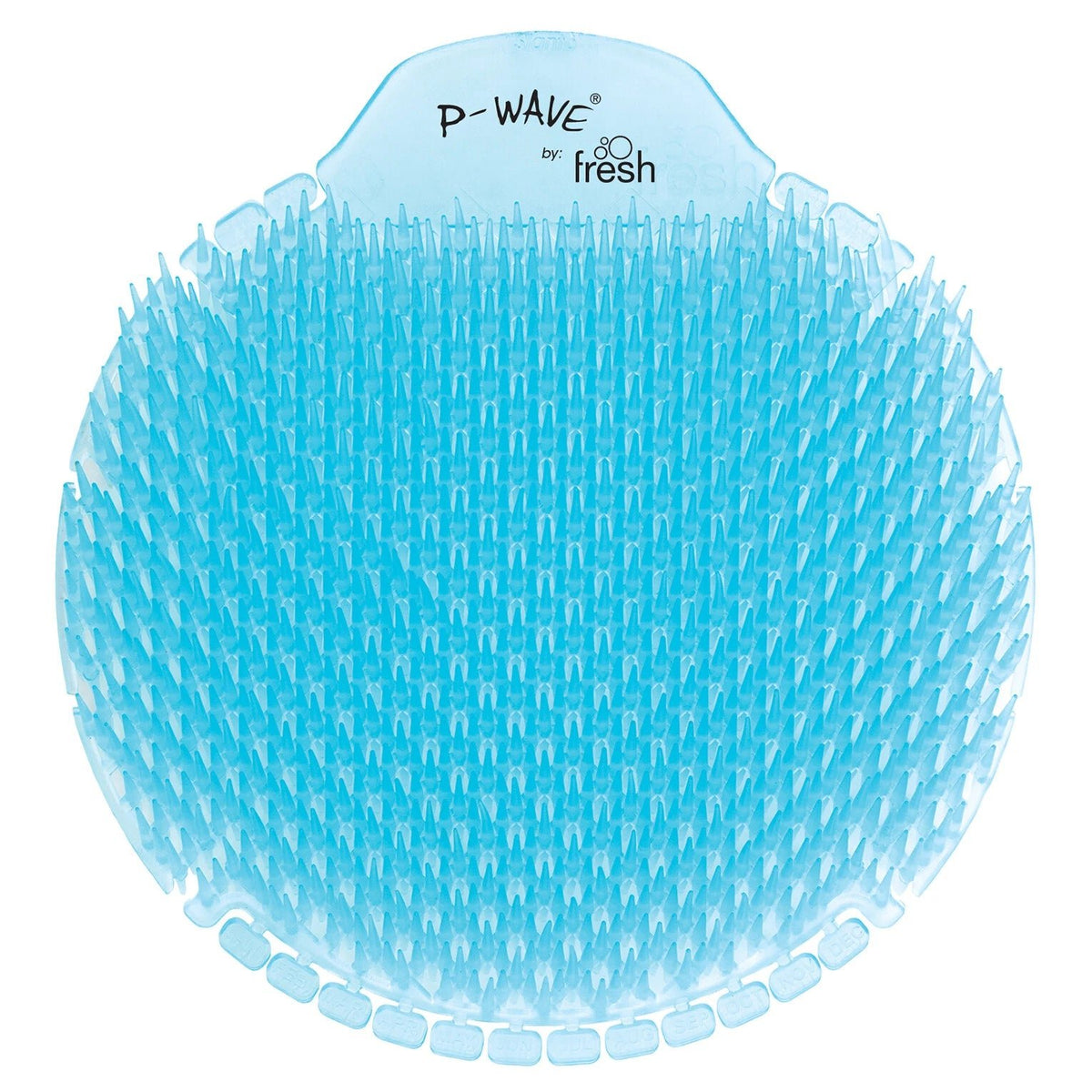 P-Wave - P-Wave Slant 6 Urinal Screen Ocean Mist - Life Cleaning & Hygiene Supplies - WZDS60OM/10