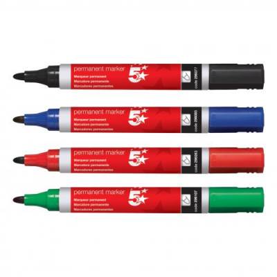 ValueX - Permanent Marker Bullet Tip 2mm Line Assorted Colours - Life Cleaning & Hygiene Supplies - WLT4