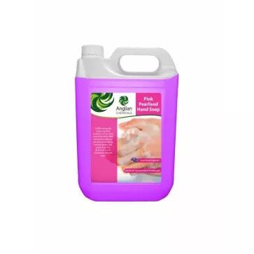 Anglian Chemicals - Pink Pearl Soap 5Ltr - Life Cleaning & Hygiene Supplies - 13320C