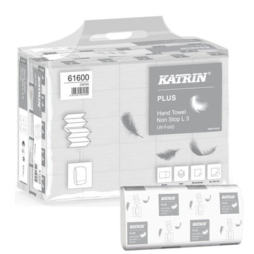 Katrin - Plus Hand Towel Non Stop L3 Handy Pack - Life Cleaning & Hygiene Supplies - 61600