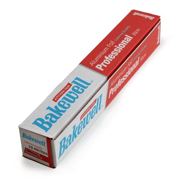 Bakewell - Professional Aluminium Foil 30cm - 75m Long - Life Cleaning & Hygiene Supplies - 1113R