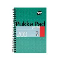 Pukka - Pukka Pad Ruled Wirebound Metallic Jotta Notebook 200 Pages A5 (3 Pack) - Life Cleaning & Hygiene Supplies - PP00020