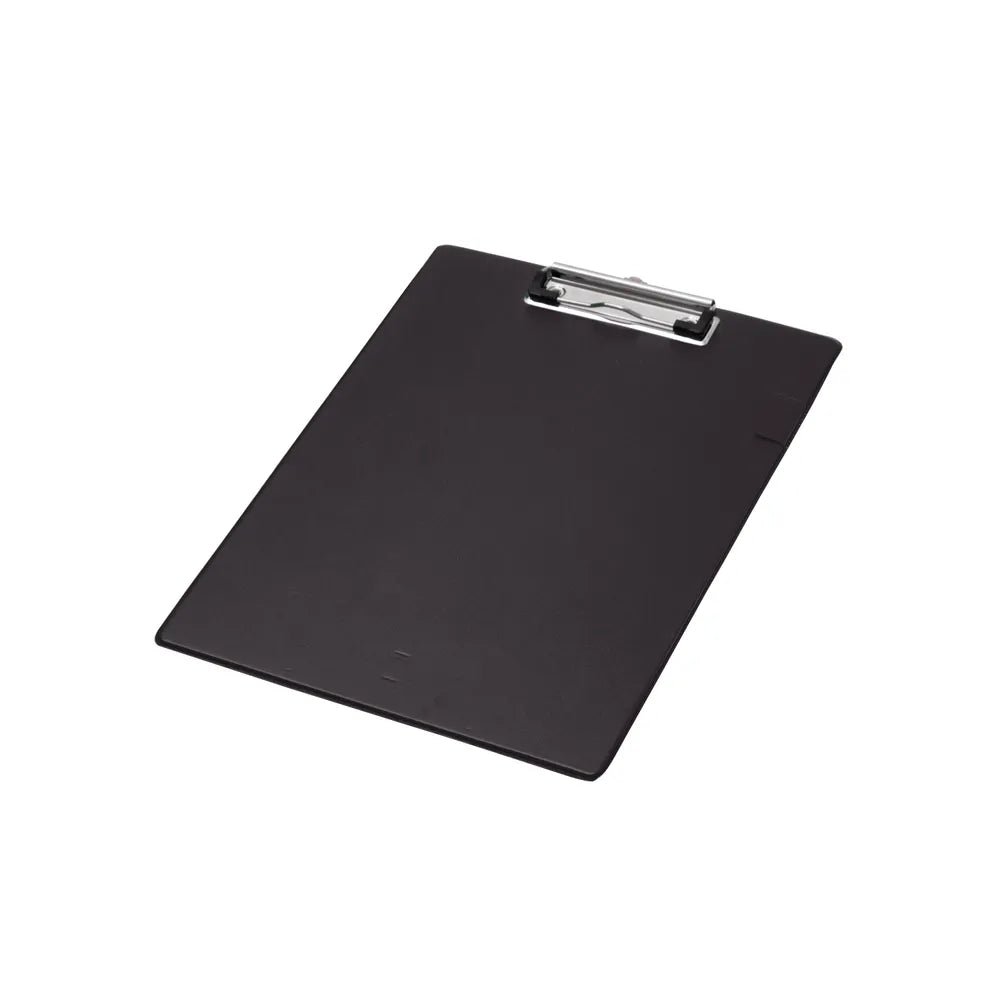 Q Connect - Q - Connect Clipboard Single A4 Black - Life Cleaning & Hygiene Supplies - KF01296