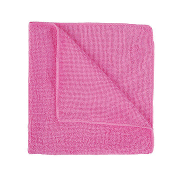 Catering Essentials - Red Microfibre Cloths 40x40 (10 Pack) - Life Cleaning & Hygiene Supplies - EMCR/10