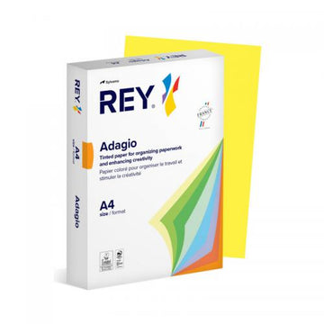 Rey Adagio - Rey Adagio Paper A4 80gsm Canary - Life Cleaning & Hygiene Supplies - 40468PC