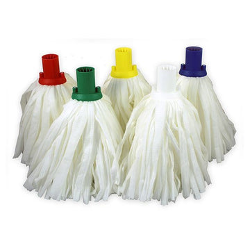 Ramon Hygiene - RHP Super White Mop Head 155g - Life Cleaning & Hygiene Supplies - Red - WHS155R