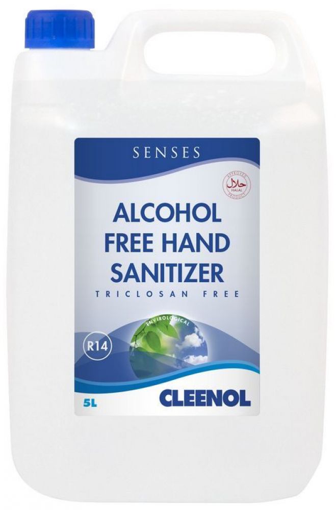Cleenol - Senses Alcohol free Hand Sanitizer 5L - Life Cleaning & Hygiene Supplies - 74101