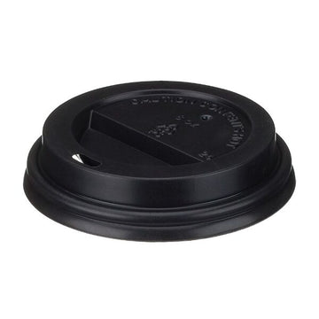 Go Pak - Sip - Thru Lid For 8 - 9OZ Hot Cup Black - Life Cleaning & Hygiene Supplies - A10012