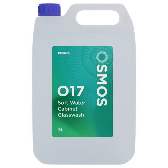 Cleenol - Soft Water Cabinet Glasswash 5L - Life Cleaning & Hygiene Supplies - OSM - SWCG - 2X5