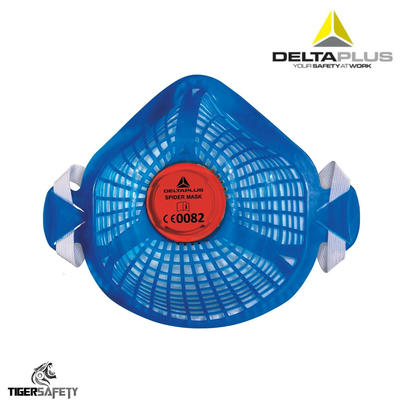Delta Plus - Spider Mask FFP3 Reusable Mask with 5 Filter Refills - Life Cleaning & Hygiene Supplies - M1300SM15