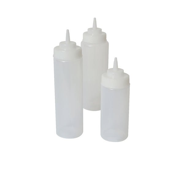  - Squeeze Bottle Wide Neck Clear 16oz/47cl - Life Cleaning & Hygiene Supplies - SQBW16C