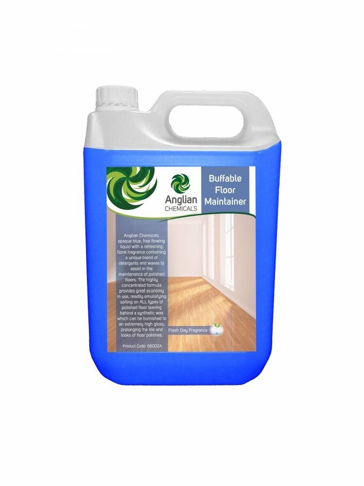 Anglian Chemicals - Superformula Buffable Floor Maintainer 5Ltr - Life Cleaning & Hygiene Supplies - 68002C