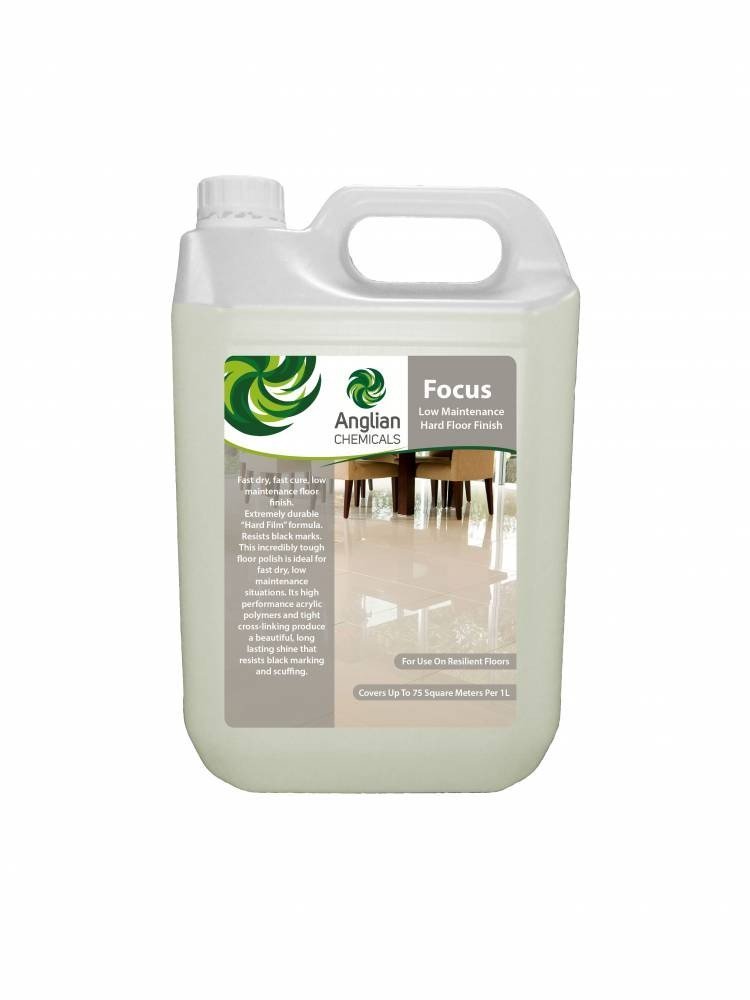 Anglian Chemicals - Superformula Focus Floor Polish 5Ltr - Life Cleaning & Hygiene Supplies - 60380C