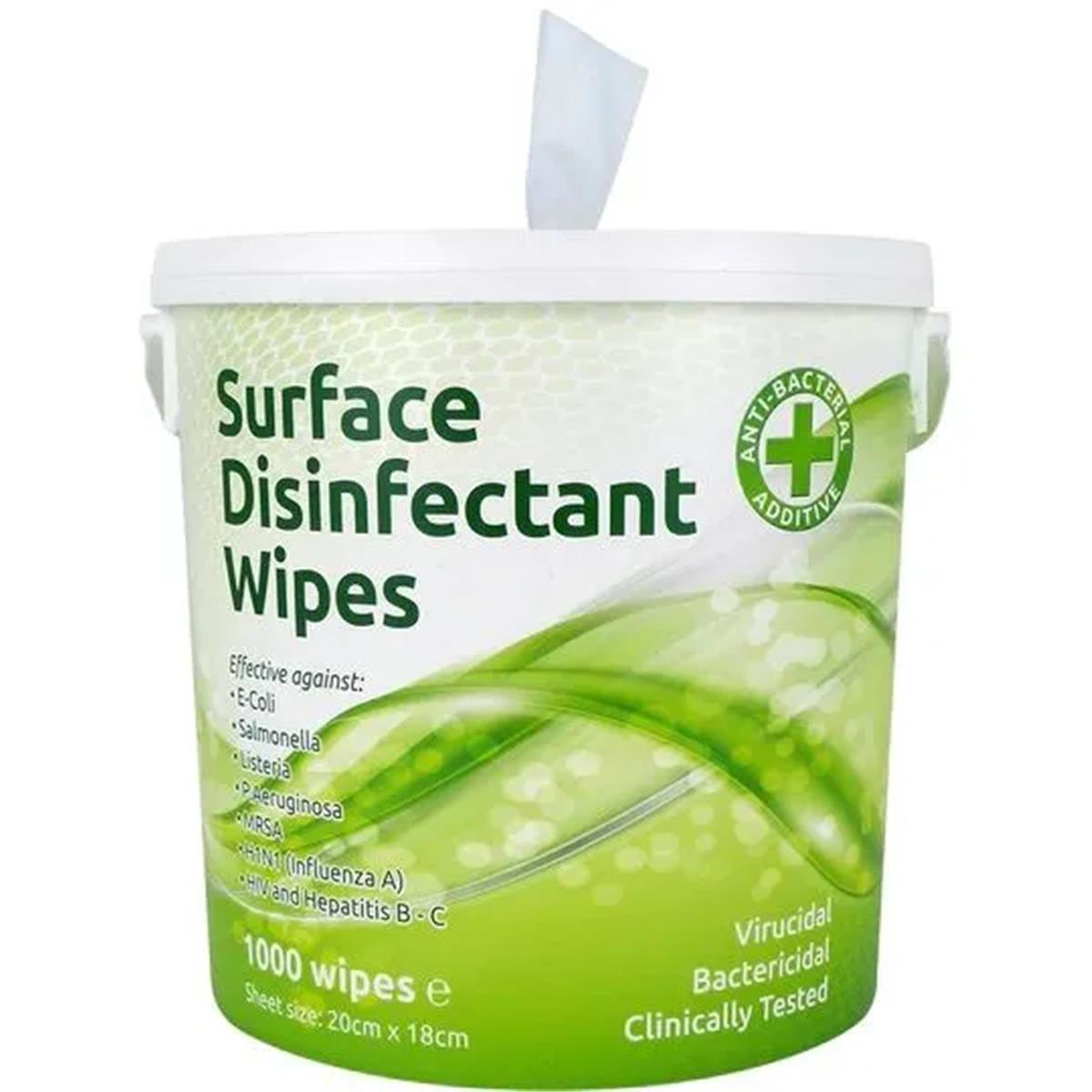  - Surface Disinfectant Wipes - 1000 - Life Cleaning & Hygiene Supplies - EBSD1000