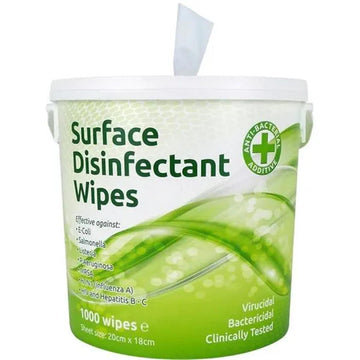  - Surface Disinfectant Wipes - 1000 - Life Cleaning & Hygiene Supplies - EBSD1000