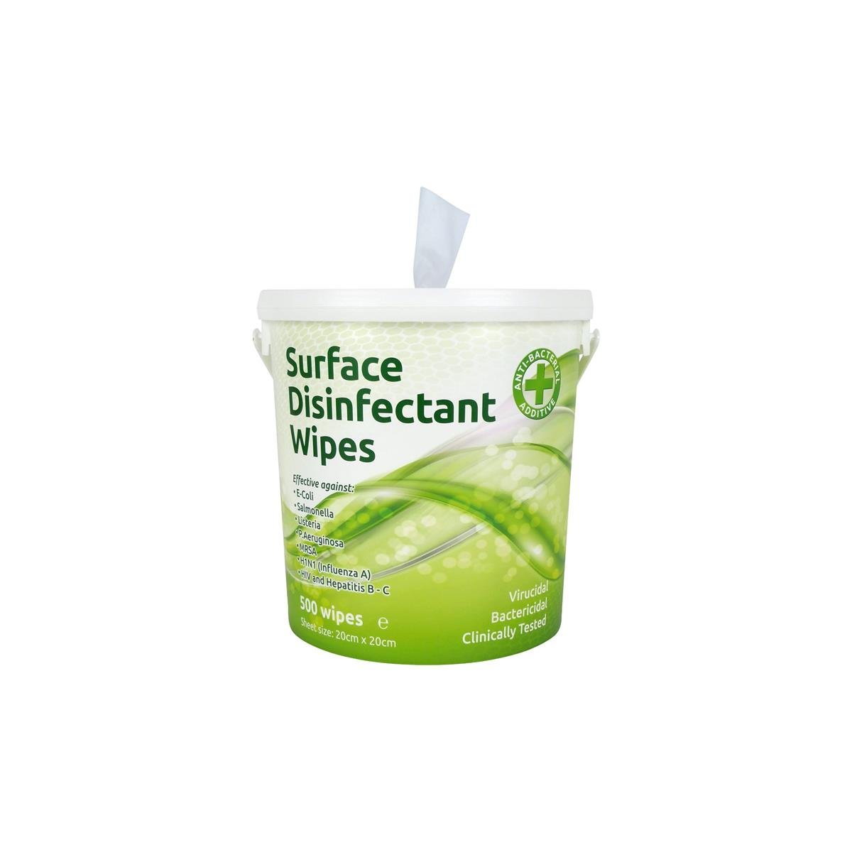  - Surface Disinfectant Wipes - 500 - Life Cleaning & Hygiene Supplies - EBSD500