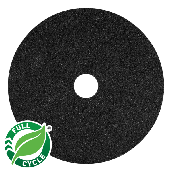 Ramon Hygiene - Thickline Floorpad 15 inch - Life Cleaning & Hygiene Supplies - Black - TF15BK