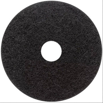 Ramon Hygiene - Thickline Recycled Floor Pad 17" - Life Cleaning & Hygiene Supplies - Black - TF17BK