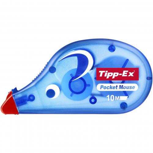 BIC - Tipp - Ex Pocket Mouse Correction Tape White - Life Cleaning & Hygiene Supplies - 68821BC