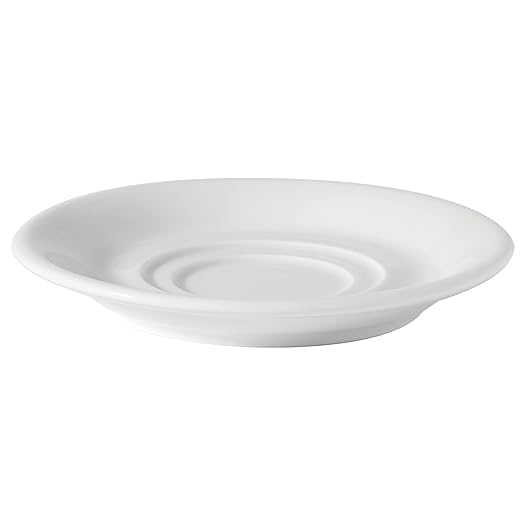 Life Cleaning & Hygiene Supplies - Utopia Double Well Saucer 15cm - Life Cleaning & Hygiene Supplies - K132116
