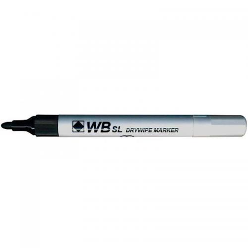 ValueX - ValueX Drywipe Marker Bullet Tip Black - Life Cleaning & Hygiene Supplies - 18715HA