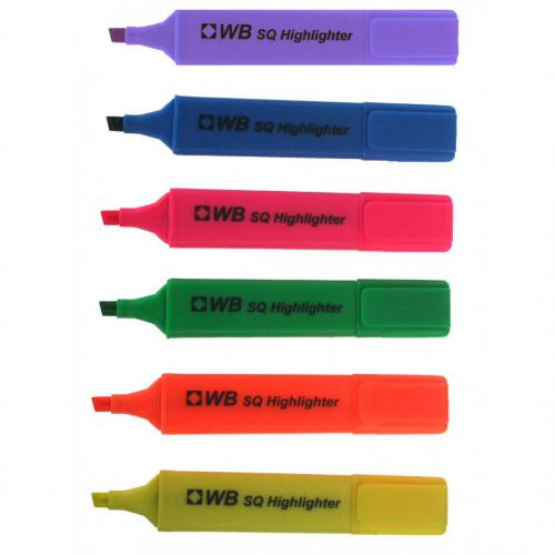 ValueX - ValueX Highlighter Flat Barrel Chisel Tip Assorted - Life Cleaning & Hygiene Supplies - 18106HA