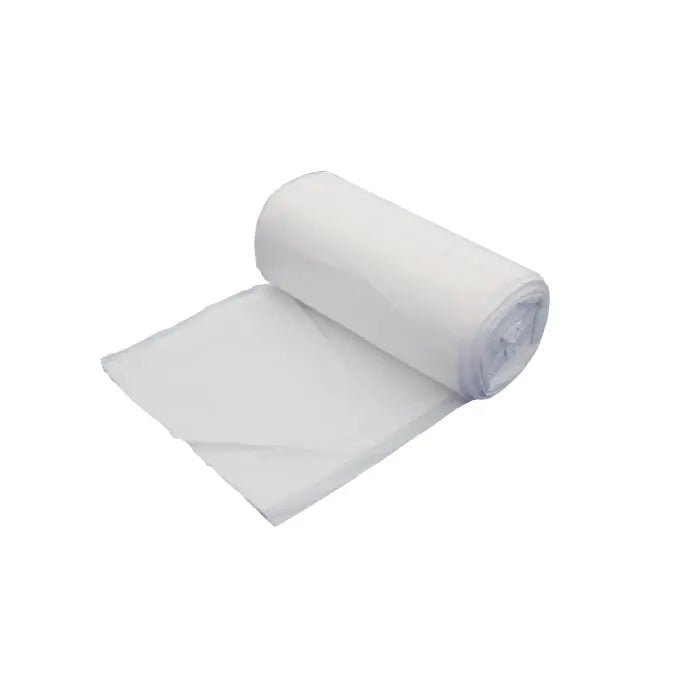 Tiger - White Pedal Bin Liner Light Duty Rolls 20 Per Roll - 13 x 23 x 28 - Life Cleaning & Hygiene Supplies - P22445
