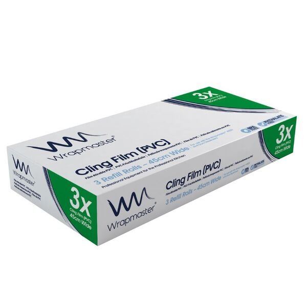 Wrapmaster - Wrapmaster 4500 Film Refill 45CMx300M - Life Cleaning & Hygiene Supplies - 24234