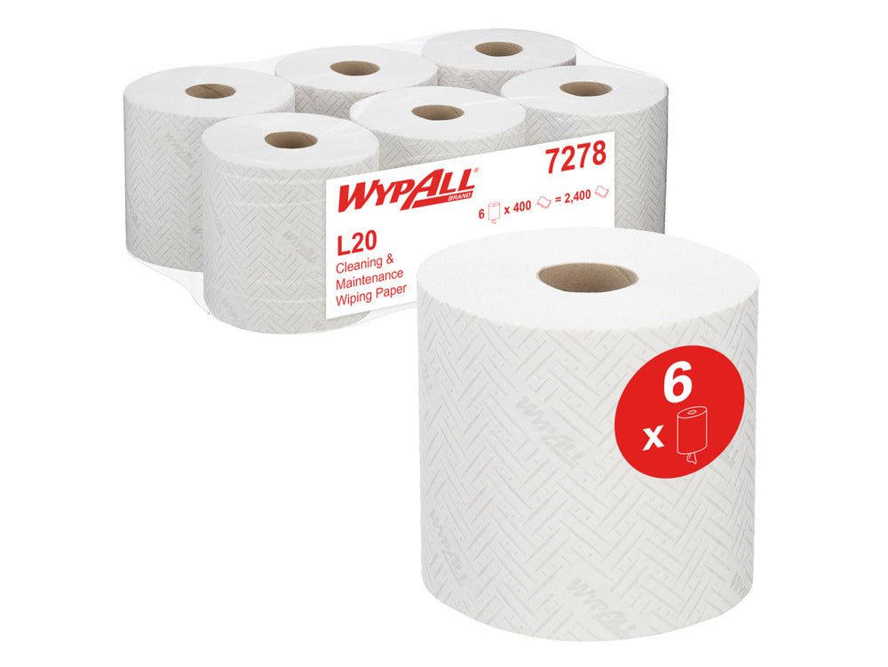 Wypall - Wypall Centrefeed 2Ply White 152m - Life Cleaning & Hygiene Supplies - 7278