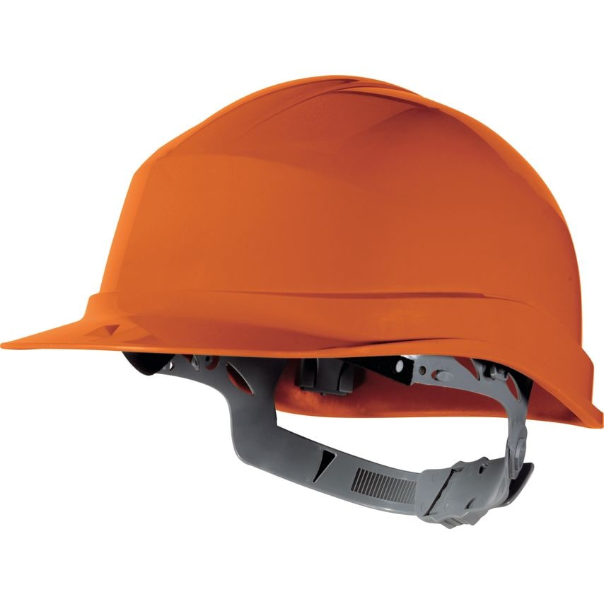 Delta Plus - Zircon1 Safety Helmet Orange Hardhat - Life Cleaning & Hygiene Supplies - ZIRC1OR